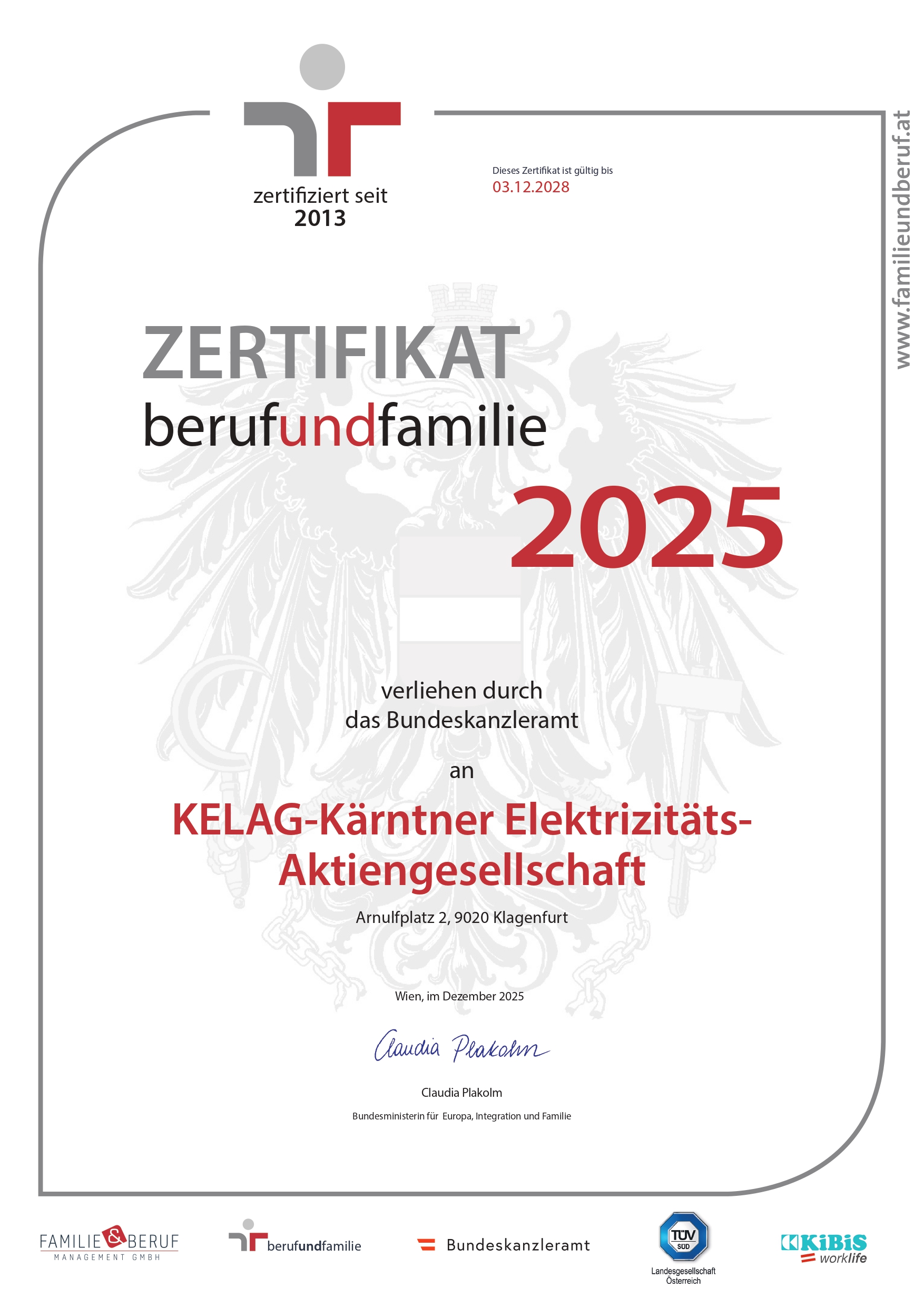 Siegel berufundfamilie