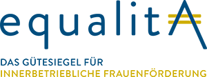 Qualitätssiegel: equalitA - Das Gütesiegel für innerbetriebliche Frauenförderung