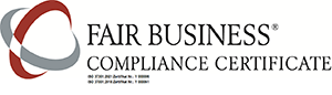 Qualitätssiegel: Fair Business Compliance Certificate