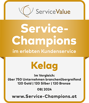 Qualitätssiegel: Service-Champion im erlebten Kundenservice